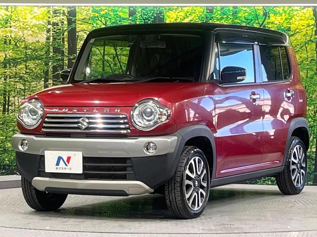 ハスラー ＪスタイルＩＩ　２トーンカラー　デュアルカメラブレーキ　メモリーナビ　バックカメラ　前席シートヒーター　ＨＩＤライト　オートライト　車線逸脱警報　スマートキー　横滑り防止装置　純正１５インチアルミホイール（36枚目）