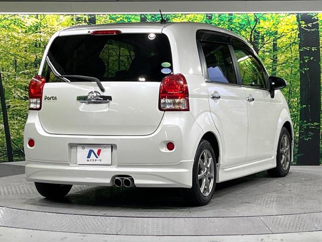 ポルテ Ｆ　禁煙車　モデリスタエアロ　メモリーナビ　Ｂｌｕｅｔｏｏｔｈ再生　バックカメラ　電動スライド　オートエアコン　ＥＴＣ　ＨＩＤライト　オートライト　プッシュスタート　シートリフター　横滑り防止装置（17枚目）