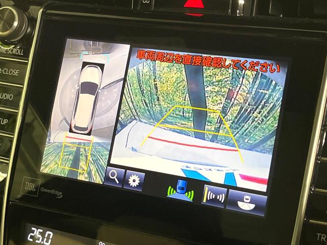 ハリアー プレミアム　アドバンスドパッケージ　禁煙車　ムーンルーフ　衝突軽減　レーダークルーズ　ＪＢＬサウンド　純正８型ナビ　全周囲カメラ　電動リアゲート　パワーシート　オートハイビーム　ＬＥＤライト　純正１８インチアルミホイール（3枚目）