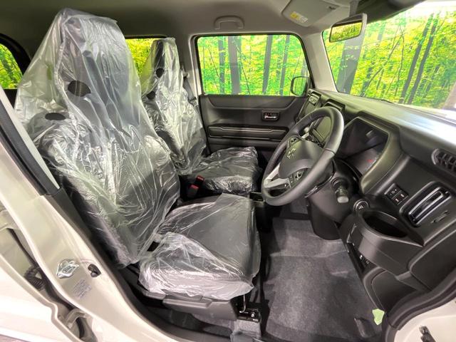 ハスラー タフワイルドターボ　ターボ　届出済未使用車　２トーンカラー　セーフティサポート　車線逸脱警報　前席シートヒーター　コーナーセンサー　パドルシフト　アダプティブクルーズ　純正１５インチＡＷ　ＬＥＤライト　オートライト（8枚目）