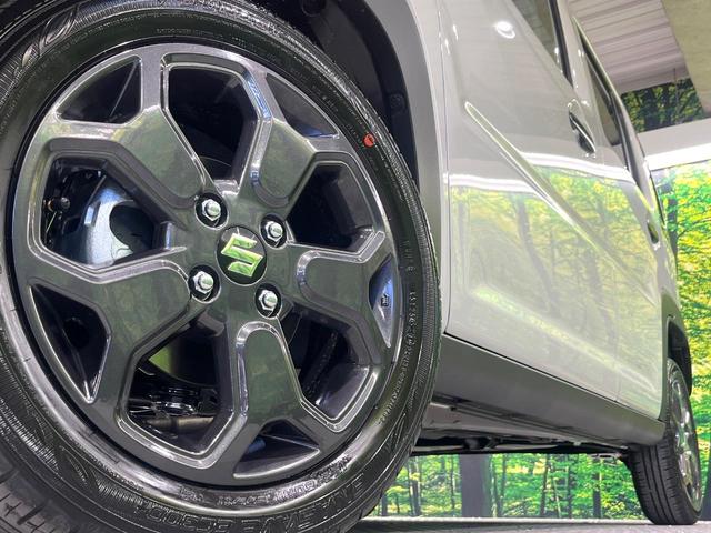 ハスラー タフワイルドターボ　ターボ　届出済未使用車　２トーンカラー　セーフティサポート　車線逸脱警報　前席シートヒーター　コーナーセンサー　パドルシフト　アダプティブクルーズ　純正１５インチＡＷ　ＬＥＤライト　オートライト（13枚目）