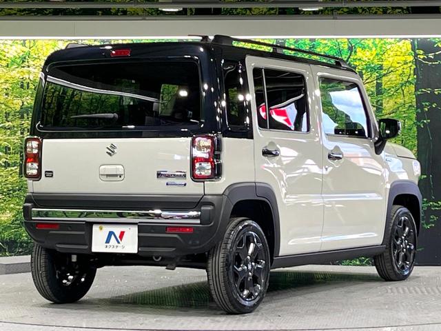 ハスラー タフワイルドターボ　ターボ　届出済未使用車　２トーンカラー　セーフティサポート　車線逸脱警報　前席シートヒーター　コーナーセンサー　パドルシフト　アダプティブクルーズ　純正１５インチＡＷ　ＬＥＤライト　オートライト（17枚目）