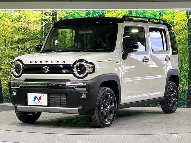 ハスラー タフワイルドターボ　ターボ　届出済未使用車　２トーンカラー　セーフティサポート　車線逸脱警報　前席シートヒーター　コーナーセンサー　パドルシフト　アダプティブクルーズ　純正１５インチＡＷ　ＬＥＤライト　オートライト（34枚目）