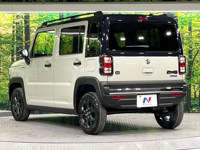 ハスラー タフワイルドターボ　ターボ　届出済未使用車　２トーンカラー　セーフティサポート　車線逸脱警報　前席シートヒーター　コーナーセンサー　パドルシフト　アダプティブクルーズ　純正１５インチＡＷ　ＬＥＤライト　オートライト（36枚目）