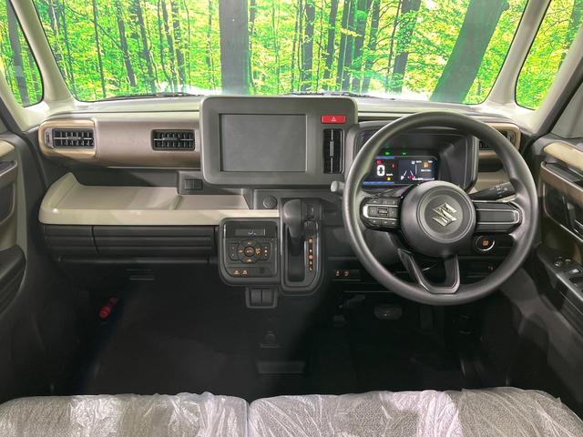 スペーシア ハイブリッドG 届出済未使用車 セーフティサポート オートエアコン LEDライト オートライト スマートキー プッシュスタート アイドリングストップ 横滑り防止装置 ライトレベライザー(2枚目)