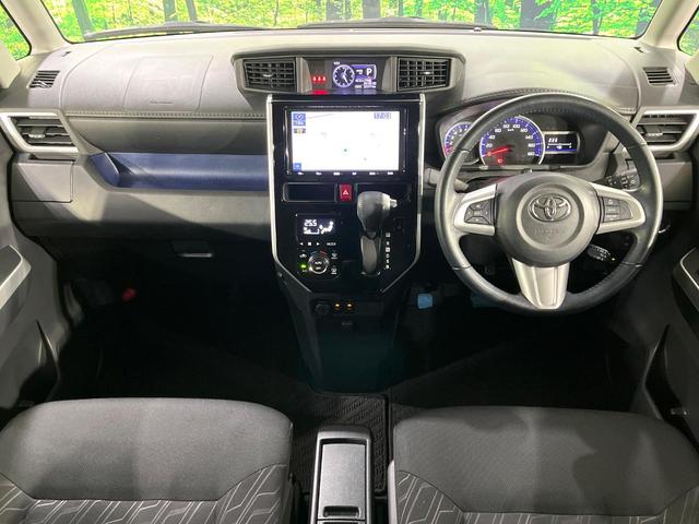 ルーミー カスタムG 禁煙車 スマートアシスト 純正9型ナビ バックカメラ 両側電動スライド オートエアコン 前席シートヒーター オートハイビーム LEDライト コーナーセンサー クルーズコントロール ETC(4枚目)