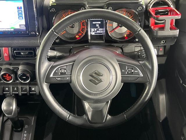 ジムニー XC 4WD ターボ 純正ナビ Bluetooth再生 バックカメラ 前席シートヒーター オートエアコン LEDライト オートライト ダウンヒルアシスト クルーズコントロール ステアリングスイッチ(11枚目)
