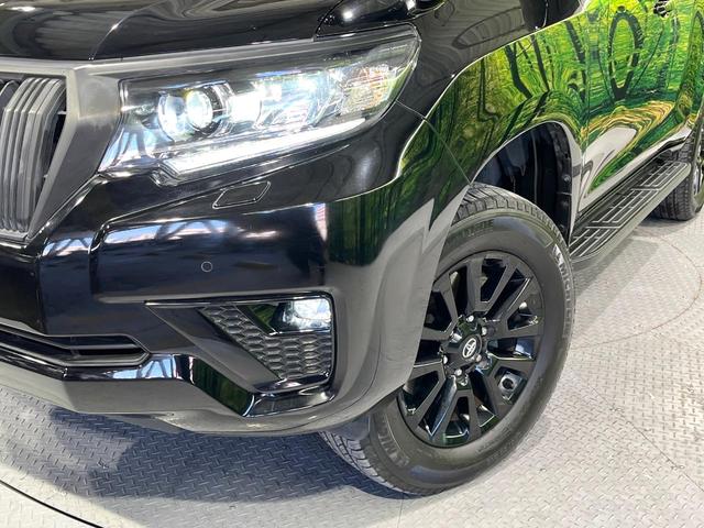 ランドクルーザープラド ＴＸ　Ｌパッケージ　マットブラックエディション　サンルーフ　禁煙車　ＢＩＧ－Ｘ９型ナビ　バックカメラ　衝突軽減　レーダークルーズ　レザーシート　前席シートエアコン　１８インチアルミ　ドラレコ　コーナーセンサー　スマートキー　ＥＴＣ　ＵＳＢポート（12枚目）