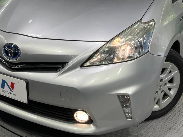 プリウスアルファ Ｓ　禁煙車　純正ナビ　Ｂｌｕｅｔｏｏｔｈ再生　バックカメラ　オートエアコン　オートライト　ＥＴＣ　ステアリングスイッチ　ウィンカーミラー　スマートキー　電動格納ミラー（12枚目）