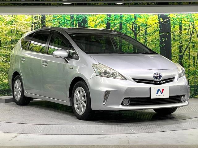 プリウスアルファ Ｓ　禁煙車　純正ナビ　Ｂｌｕｅｔｏｏｔｈ再生　バックカメラ　オートエアコン　オートライト　ＥＴＣ　ステアリングスイッチ　ウィンカーミラー　スマートキー　電動格納ミラー（16枚目）