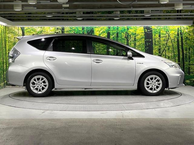 プリウスアルファ Ｓ　禁煙車　純正ナビ　Ｂｌｕｅｔｏｏｔｈ再生　バックカメラ　オートエアコン　オートライト　ＥＴＣ　ステアリングスイッチ　ウィンカーミラー　スマートキー　電動格納ミラー（32枚目）