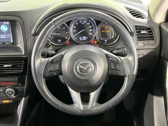 ＣＸ－５ ＸＤ　Ｌパッケージ　ターボ　ディーゼル（軽油）　バックカメラ　衝突被害軽減システム　禁煙車　レザーシート　パワーシート　スマートキー　ＨＩＤヘッド　ビルトインＥＴＣ　クルコン　純正１７インチアルミ　オートライト（12枚目）