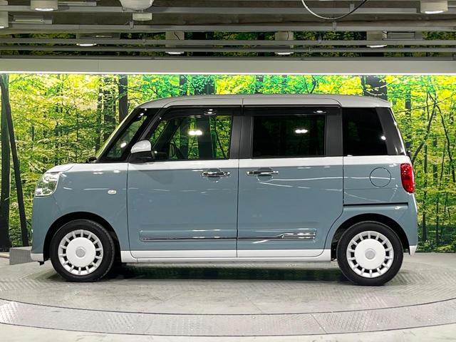 ムーヴキャンバス ストライプスGターボ ターボ 両側電動ドア 純正SDナビ 全周囲カメラ 衝突被害軽減システム レーダークルーズ 禁煙車 ドラレコ コーナーセンサー スマートキー LEDヘッド ETC オートハイビーム オートライト(44枚目)