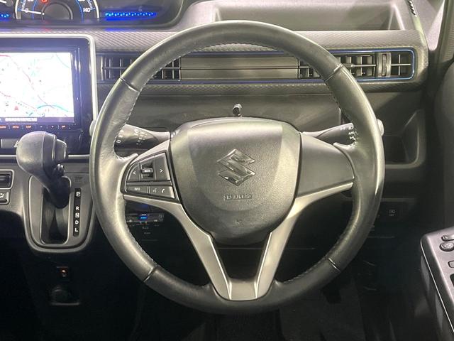 ワゴンＲ ハイブリッドＦＺ　禁煙車　純正８型ＳＤナビ　衝突軽減　コーナーセンサー　ＬＥＤヘッドライト　ＥＴＣ　スマートキー　運転席シートヒーター　ステアリングスイッチ　１４インチ純正アルミホイール　アイドリングストップ（11枚目）