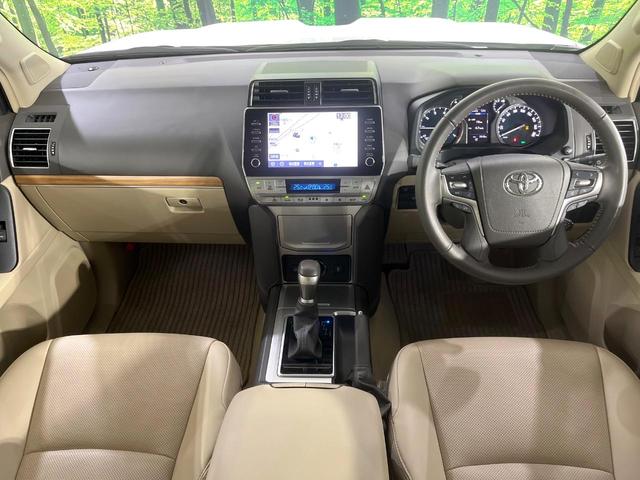 ランドクルーザープラド ＴＸ　Ｌパッケージ　４ＷＤ　サンルーフ　全周囲カメラ　メーカー９型ナビ　ブラインドスポットモニター　シートエアコン　ベージュ革シート　パワーシート　オートハイビーム　ＬＥＤライト　レーダークルーズ　セーフティセンス（5枚目）