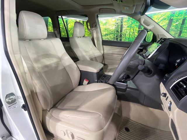 ランドクルーザープラド ＴＸ　Ｌパッケージ　４ＷＤ　サンルーフ　全周囲カメラ　メーカー９型ナビ　ブラインドスポットモニター　シートエアコン　ベージュ革シート　パワーシート　オートハイビーム　ＬＥＤライト　レーダークルーズ　セーフティセンス（8枚目）