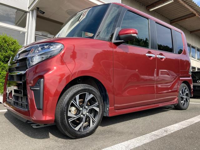 タント カスタムＸ　冠水歴車バックカメラスマートアシスト衝突軽減ブレーキ踏み間違え防止装置白線逸脱警報横滑り防止スマートキーＰスタートイモビ付両側パワースライドドアクリアランスソナーオートライトＬＥＤヘッド（5枚目）