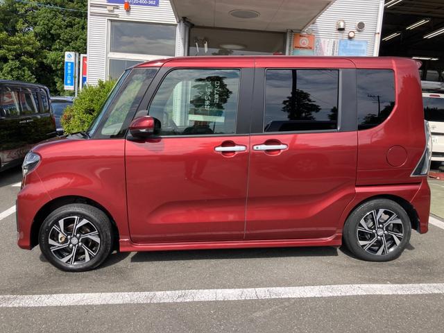 タント カスタムＸ　冠水歴車バックカメラスマートアシスト衝突軽減ブレーキ踏み間違え防止装置白線逸脱警報横滑り防止スマートキーＰスタートイモビ付両側パワースライドドアクリアランスソナーオートライトＬＥＤヘッド（6枚目）