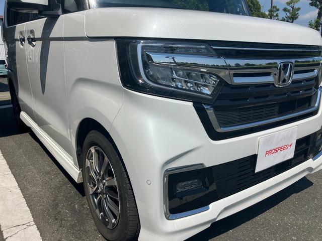 Ｎ－ＢＯＸカスタム Ｌ　雹害車Ｂｔ対応ナビＴＶＥＴＣバックカメラドラレコ（前後２カメ）両側スライド片側電動スライドドアキーレススマートキープッシュスタートアイドリングシートヒーターベンチシート衝突被害軽減オートエアコン（15枚目）
