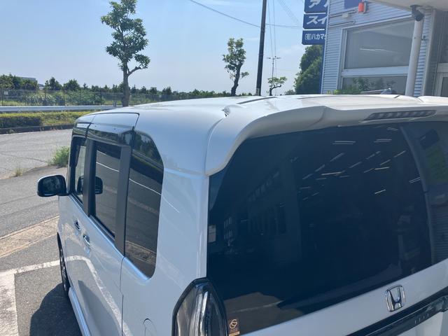 Ｎ－ＢＯＸカスタム Ｌ　雹害車Ｂｔ対応ナビＴＶＥＴＣバックカメラドラレコ（前後２カメ）両側スライド片側電動スライドドアキーレススマートキープッシュスタートアイドリングシートヒーターベンチシート衝突被害軽減オートエアコン（22枚目）