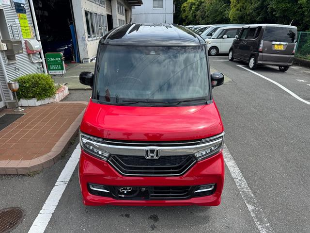 Ｎ－ＢＯＸカスタム Ｇ・Ｌホンダセンシング　雹害車ナビＴＶバックカメラＥＴＣ車載器付ＢＴ対応スマートキーＰスタートイモビ付ホンダセンシング衝突軽減ブレーキ付踏み間違え防止装置白線逸脱警報両側パワスラＬＥＤヘッド前席シートヒーター横滑り防止（12枚目）