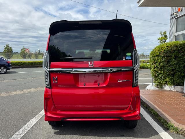 Ｎ－ＢＯＸカスタム Ｇ・Ｌホンダセンシング　雹害車ナビＴＶバックカメラＥＴＣ車載器付ＢＴ対応スマートキーＰスタートイモビ付ホンダセンシング衝突軽減ブレーキ付踏み間違え防止装置白線逸脱警報両側パワスラＬＥＤヘッド前席シートヒーター横滑り防止（13枚目）