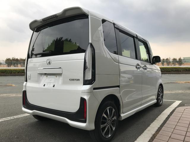 Ｎ－ＢＯＸカスタム ベースグレード　冠水歴車スマホ連携ＢＴ対応アップルカカープレイアンドロイドオートバックカメラＥＴＣセンシング衝突軽減ブレーキ踏み間違え防止アダプティブクルコン追従両側パワスラスマートキー２本ドラレコ前後２カメラ（9枚目）