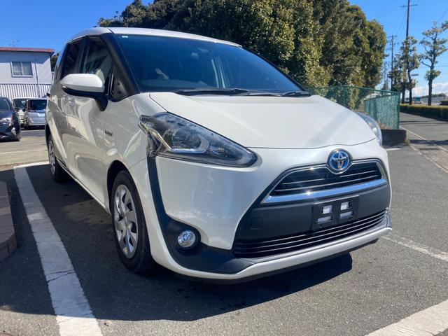 シエンタ ハイブリッドＧ　冠水歴車セーフティセンス衝突軽減ブレーキ付スマートキーＰスタートイモビライザー付ハイブリッド車両側パワースライドドアホワイトパールＥＴＣ車載器禁煙車オートマチックハイビームステアリングスイッチ（5枚目）