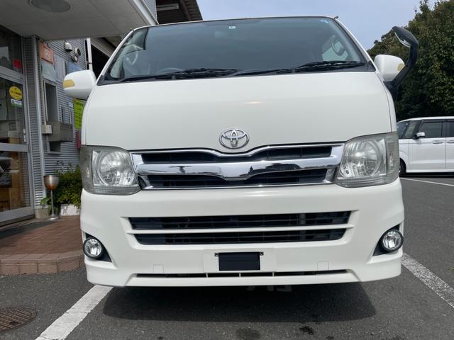 ハイエースバン ＤＸ　ＧＬパッケージ　ナビバックカメラＥＴＣ車載器５ドアロング３／６人乗り低床オートマガソリン車エアコンパワステパワーウィンドキーレスエントリーフル装備ヘッドライトレベライザー衝突安全ボディーフォグ電格ミラＧＬパッケージ白（3枚目）