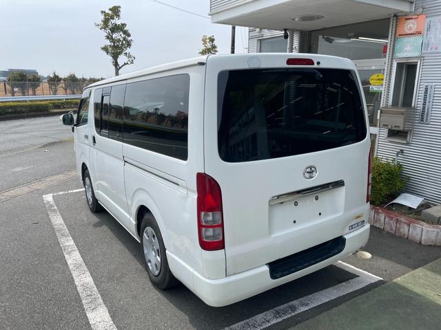 ハイエースバン ＤＸ　ＧＬパッケージ　ナビバックカメラＥＴＣ車載器５ドアロング３／６人乗り低床オートマガソリン車エアコンパワステパワーウィンドキーレスエントリーフル装備ヘッドライトレベライザー衝突安全ボディーフォグ電格ミラＧＬパッケージ白（14枚目）