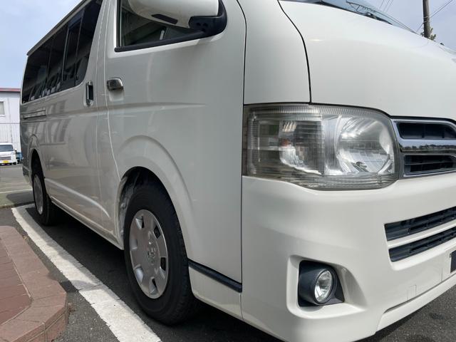 ハイエースバン ＤＸ　ＧＬパッケージ　ナビバックカメラＥＴＣ車載器５ドアロング３／６人乗り低床オートマガソリン車エアコンパワステパワーウィンドキーレスエントリーフル装備ヘッドライトレベライザー衝突安全ボディーフォグ電格ミラＧＬパッケージ白（19枚目）
