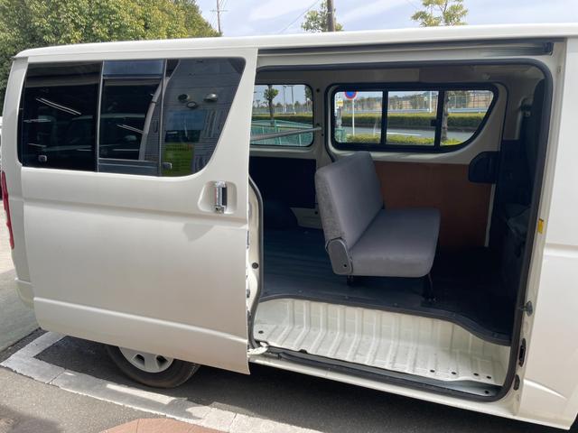 ハイエースバン ＤＸ　ＧＬパッケージ　ナビバックカメラＥＴＣ車載器５ドアロング３／６人乗り低床オートマガソリン車エアコンパワステパワーウィンドキーレスエントリーフル装備ヘッドライトレベライザー衝突安全ボディーフォグ電格ミラＧＬパッケージ白（55枚目）