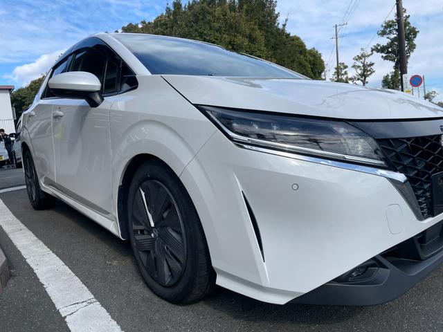 ノート Ｘ　冠水歴車ナビＴＶバックカメラＥＴＣ車載器禁煙車エマージェンシーブレーキ踏み間違え防止アダプティブＬＥＤヘッドＬＥＤフォグｅＰＯＷＥＲスマートキーＰスタートイモビ衝突安全ボディードライブレコーダー（19枚目）