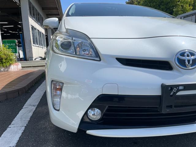 プリウス Ｓ　ナビＴＶバックカメラ禁煙車メンテナンスノート取説付スマートキーＰスタートイモビライザースマートキー２本衝突安全ボディー電格ミラーＥＴＣ車載器オートライトフォグランプハイブリッド車オートライト（17枚目）