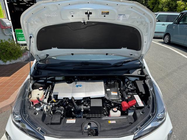 プリウス Ｓ　冠水歴車ナビＴＶバックカメラＥＴＣ車載器オートマチックハイビーム禁煙車セーフティーセンス衝突軽減ブレーキプリクラッシュセーフティー踏み間違え防止レーダークルコンスマートキーＰスタートオートライト（15枚目）