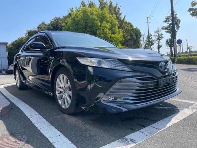 カムリ Ｇ　冠水歴車ナビＴＶバックカメラＥＴＣ車載器セーフティーセンス衝突軽減ブレーキ付プリクラッシュセーフティーオートマチックハイビーム横滑り防止禁煙パワートランクリッドＬＥＤヘッドドラレコハイブリッド車（5枚目）