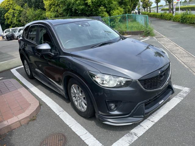 ＣＸ－５ ＸＤ　Ｌパッケージ　冠水歴車ナビＴＶバックカメラＥＴＣ車載器禁煙車サンルーフ付ディーゼルターボスマートキーＰスタートイモビ付衝突安全ボディー前席シートヒーター革シートオートライト衝突軽減ブレーキ純正アルミフォグ付（6枚目）