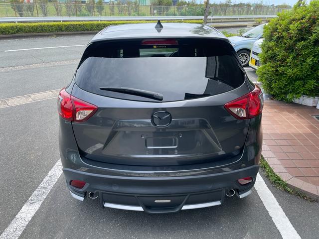 ＣＸ－５ ＸＤ　Ｌパッケージ　冠水歴車ナビＴＶバックカメラＥＴＣ車載器禁煙車サンルーフ付ディーゼルターボスマートキーＰスタートイモビ付衝突安全ボディー前席シートヒーター革シートオートライト衝突軽減ブレーキ純正アルミフォグ付（11枚目）