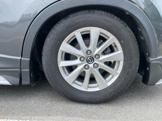 ＣＸ－５ ＸＤ　Ｌパッケージ　冠水歴車ナビＴＶバックカメラＥＴＣ車載器禁煙車サンルーフ付ディーゼルターボスマートキーＰスタートイモビ付衝突安全ボディー前席シートヒーター革シートオートライト衝突軽減ブレーキ純正アルミフォグ付（32枚目）