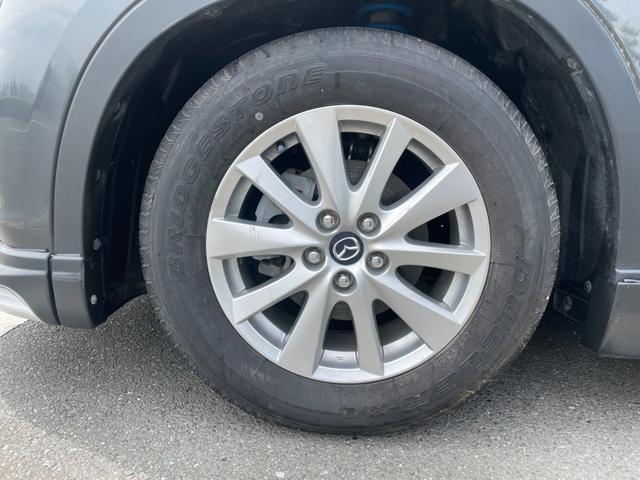 ＣＸ－５ ＸＤ　Ｌパッケージ　冠水歴車ナビＴＶバックカメラＥＴＣ車載器禁煙車サンルーフ付ディーゼルターボスマートキーＰスタートイモビ付衝突安全ボディー前席シートヒーター革シートオートライト衝突軽減ブレーキ純正アルミフォグ付（33枚目）