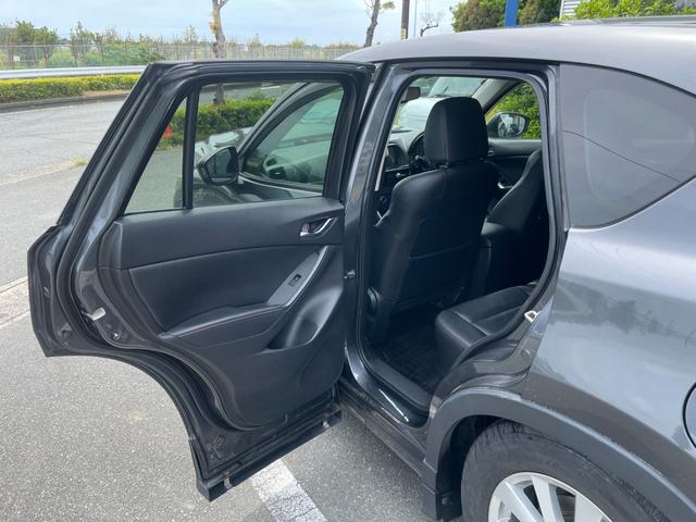 ＣＸ－５ ＸＤ　Ｌパッケージ　冠水歴車ナビＴＶバックカメラＥＴＣ車載器禁煙車サンルーフ付ディーゼルターボスマートキーＰスタートイモビ付衝突安全ボディー前席シートヒーター革シートオートライト衝突軽減ブレーキ純正アルミフォグ付（47枚目）