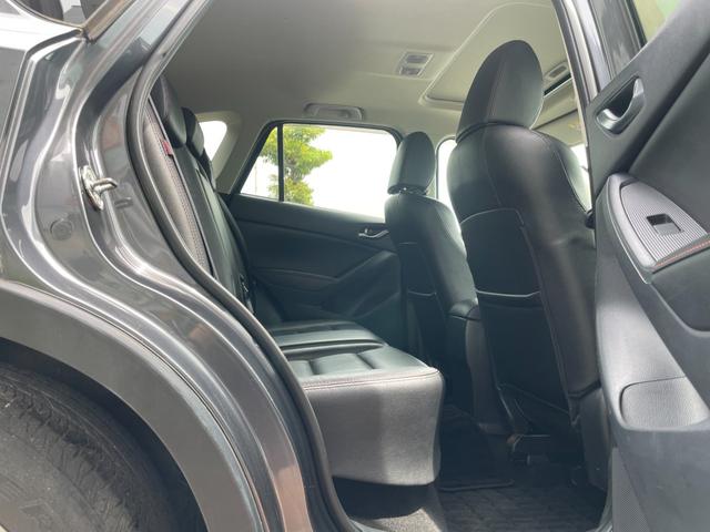 ＣＸ－５ ＸＤ　Ｌパッケージ　冠水歴車ナビＴＶバックカメラＥＴＣ車載器禁煙車サンルーフ付ディーゼルターボスマートキーＰスタートイモビ付衝突安全ボディー前席シートヒーター革シートオートライト衝突軽減ブレーキ純正アルミフォグ付（56枚目）