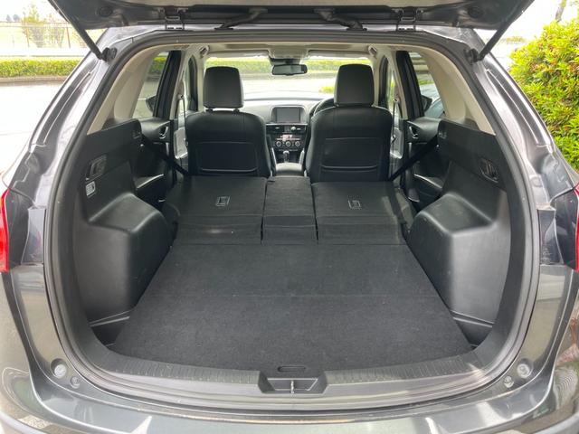 ＣＸ－５ ＸＤ　Ｌパッケージ　冠水歴車ナビＴＶバックカメラＥＴＣ車載器禁煙車サンルーフ付ディーゼルターボスマートキーＰスタートイモビ付衝突安全ボディー前席シートヒーター革シートオートライト衝突軽減ブレーキ純正アルミフォグ付（60枚目）