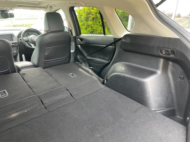 ＣＸ－５ ＸＤ　Ｌパッケージ　冠水歴車ナビＴＶバックカメラＥＴＣ車載器禁煙車サンルーフ付ディーゼルターボスマートキーＰスタートイモビ付衝突安全ボディー前席シートヒーター革シートオートライト衝突軽減ブレーキ純正アルミフォグ付（62枚目）