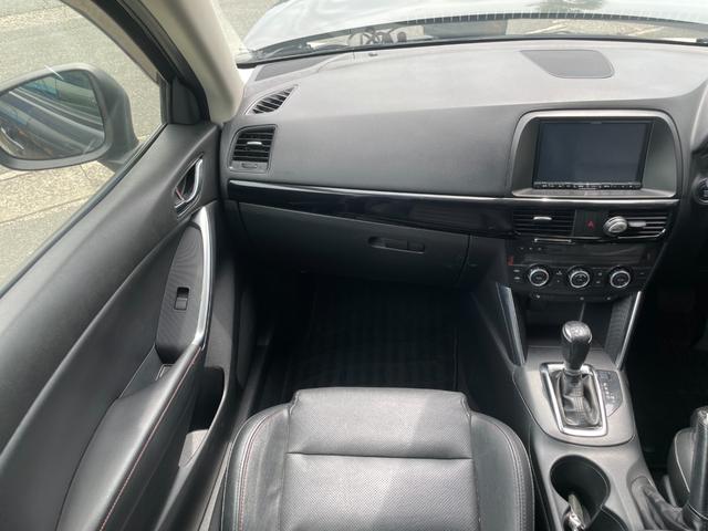 ＣＸ－５ ＸＤ　Ｌパッケージ　冠水歴車ナビＴＶバックカメラＥＴＣ車載器禁煙車サンルーフ付ディーゼルターボスマートキーＰスタートイモビ付衝突安全ボディー前席シートヒーター革シートオートライト衝突軽減ブレーキ純正アルミフォグ付（67枚目）