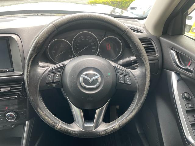 ＣＸ－５ ＸＤ　Ｌパッケージ　冠水歴車ナビＴＶバックカメラＥＴＣ車載器禁煙車サンルーフ付ディーゼルターボスマートキーＰスタートイモビ付衝突安全ボディー前席シートヒーター革シートオートライト衝突軽減ブレーキ純正アルミフォグ付（69枚目）