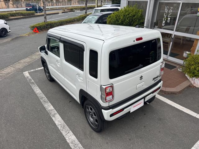 ハスラー ハイブリッドＧ　冠水歴車ディスプレイオーディオＢＴ対応禁煙車スマートキーＰスタートイモビライザーハイブリッド車パール白デュアルカメラブレーキサポート衝突軽減ブレーキサイドカーテンエアバッグ前席シートヒーター（6枚目）
