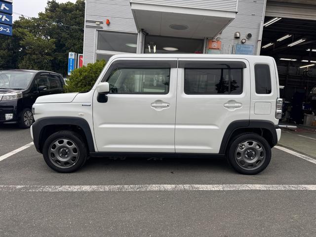 ハスラー ハイブリッドＧ　冠水歴車ディスプレイオーディオＢＴ対応禁煙車スマートキーＰスタートイモビライザーハイブリッド車パール白デュアルカメラブレーキサポート衝突軽減ブレーキサイドカーテンエアバッグ前席シートヒーター（10枚目）