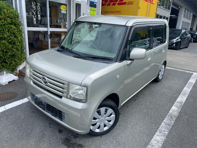 ムーヴコンテ Ｘスペシャル　ナビＴＶ禁煙車メンテナンスノート取説付衝突安全ボディープライバシーガラスヘッドライトレベライザーＡＣＰＳＰＷキーレスエントリーフル装備スペアタイヤ付アームレストコンソール電格ミラーベンチシート（2枚目）