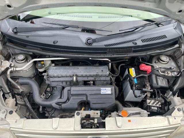 ムーヴコンテ Ｘスペシャル　ナビＴＶ禁煙車メンテナンスノート取説付衝突安全ボディープライバシーガラスヘッドライトレベライザーＡＣＰＳＰＷキーレスエントリーフル装備スペアタイヤ付アームレストコンソール電格ミラーベンチシート（35枚目）